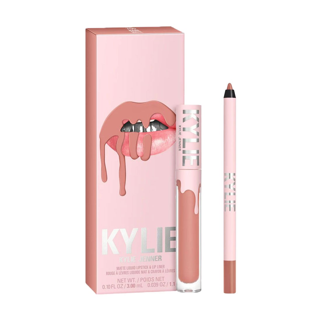 Набір для макіяжу губ Kylie Cosmetics Matte Liquid Lipstick &amp; Lip Liner 700 Bare